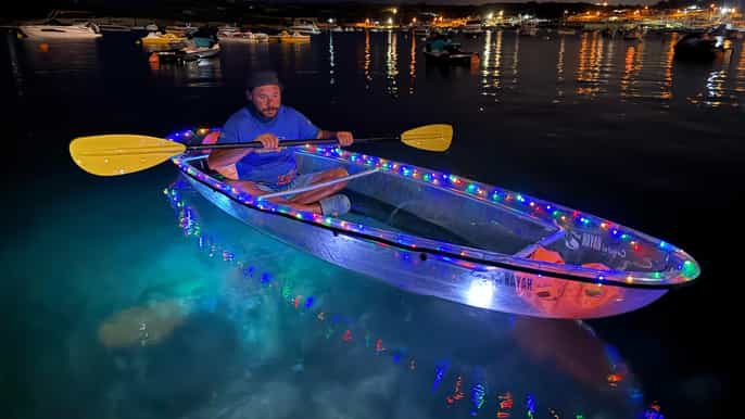 Malta: Illuminated Night Kayak Tour - Glow in the Dark