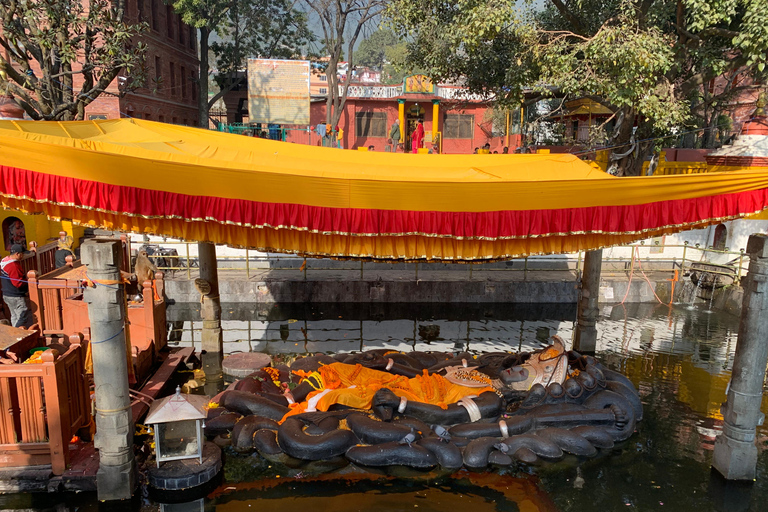 From Kathmandu: Budhanilkantha Temple Guided Tour