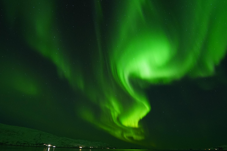 Tromsø: Northern Lights Tour – Unlimited Chase & Free Photos 6-8 Hours, Aurora chase, Comfortable bus, Photos included