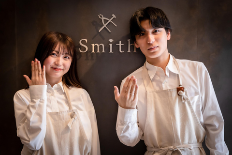 Workshop de anéis de prata - Smith no Keio Plaza Sapporo