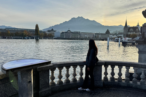 Z Zurychu: Ekskluzywna wycieczka 1-dniowa na górę Titlis i do Lucerny