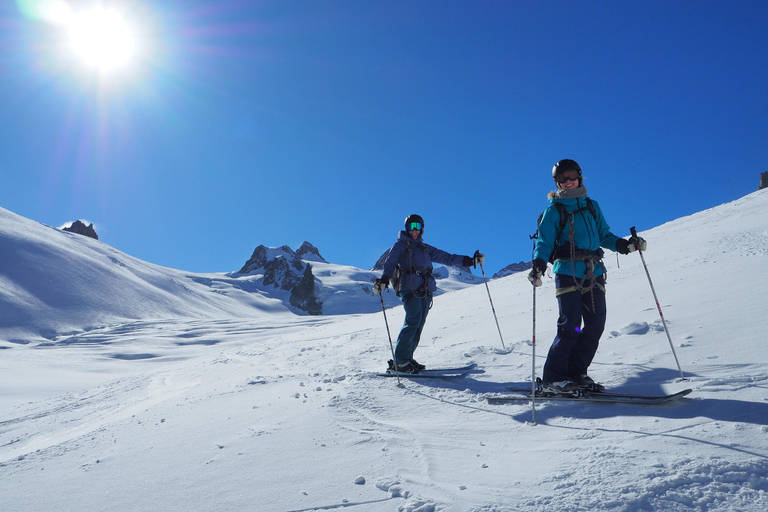 Chamonix: Descida de esqui Vallée Blanche com guia