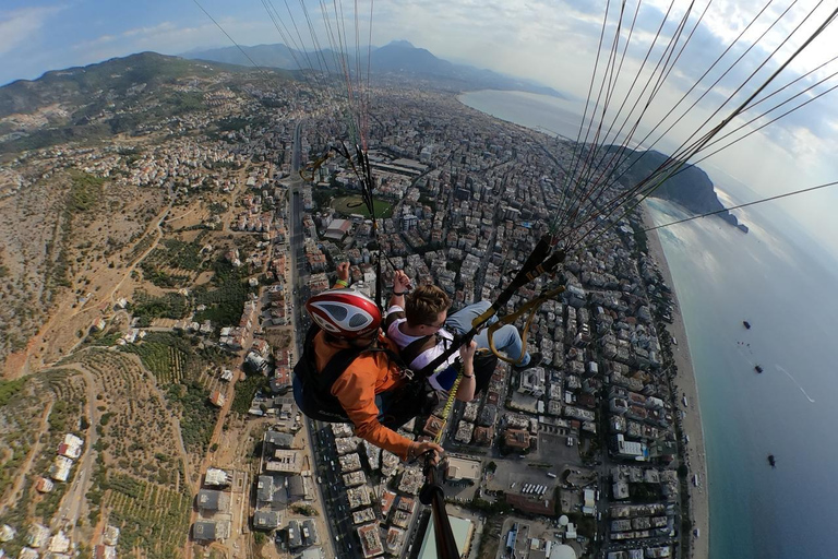 From Antalya, Side, Alanya: Paragliding Experience in Alanya From Side With Transfer