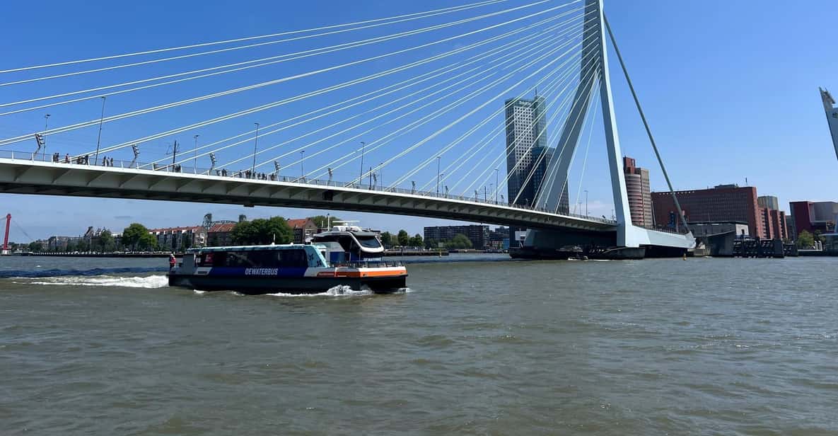 Afbeelding 1 van Rotterdam: WaterShuttle-ticket naar Kinderdijk