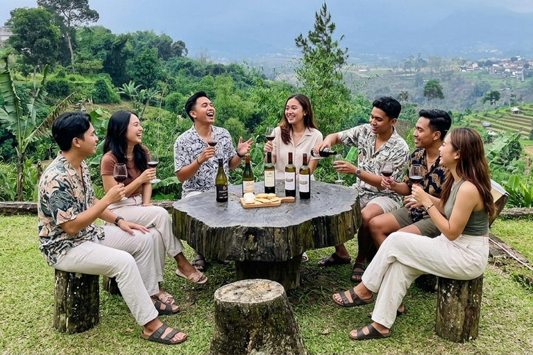 Jakarta: Bandung Volcano, Hot Springs & Wine Tasting Jakarta: Bandung Volcano, Hot Springs & Wine Day Shared Tour