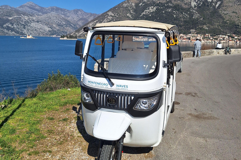 Kotor: eTukTuk Tour with Prčanj, Tivat, and Trojica Hill