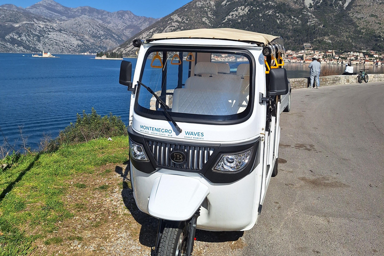 Kotor: eTukTuk Tour with Prčanj, Tivat, and Trojica Hill