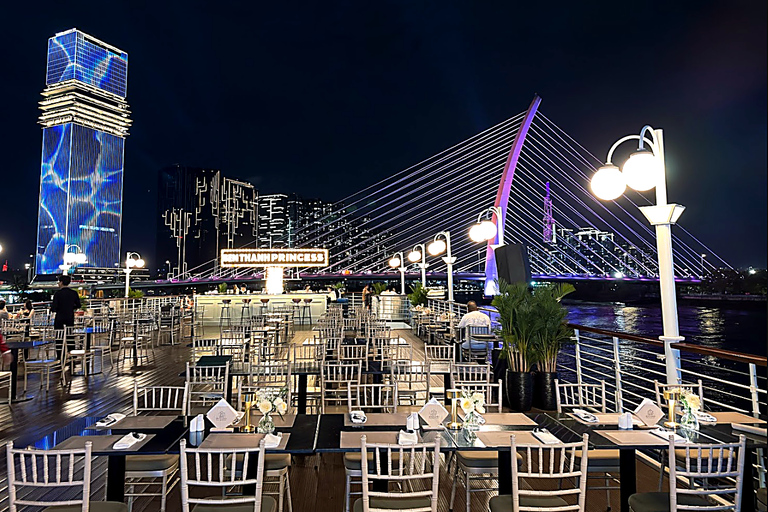Ho Chi Minh City: Ben Thanh Princess Evening Dining Cruise 5-course meal / Special Set Menu / Subtle Choice