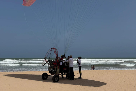 Bentota: Paramotoring Flight with Scenic Coastal Views Paramotor Flight Without Video