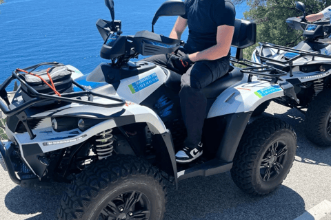 NICE BY ELECTRIC QUAD:panoramic tour from Nice with snack