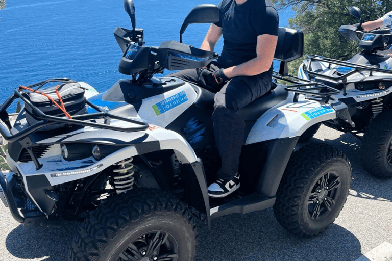 NICE BY ELECTRIC QUAD:panoramic tour from Nice with snack