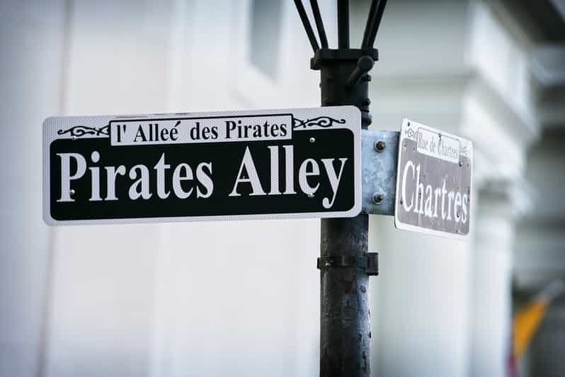 The Ghosts of Pirate's Alley in the French Quarter of New Orleans