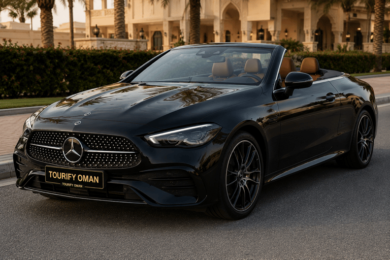 Luxury Private Muscat Tour with Local Omani Guide ⭐ Ford Mustang GT