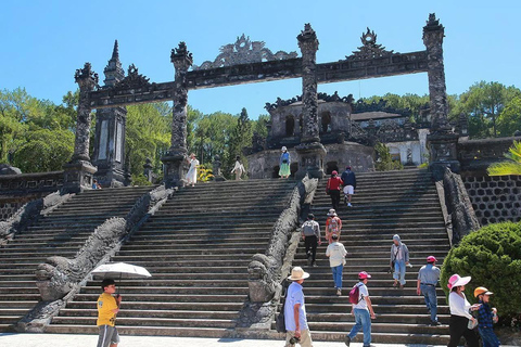 Explore Hue's Royal Legacy: Tombs, Temples & Culture Option 3: Choose Your Favorite 4 Attractions with Driver