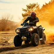 Quad Adventure with Berber Lunch and Pool Oasis
