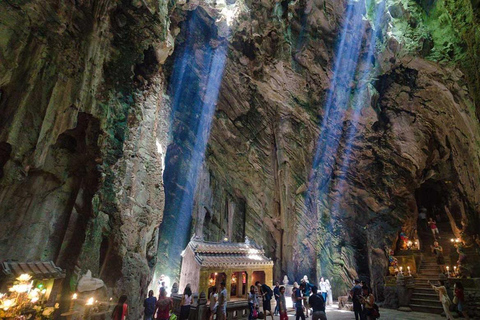 Da Nang: excursão às colinas Ba Na, ao pagode Linh Ung e às montanhas de mármoreParticipe: Inglês