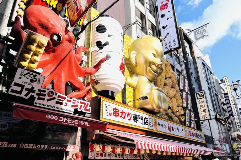 Tour di 1 giorno a piedi a Osaka：Castelli, templi e UkiyoeRaggiungi la stazione di Shin-Osaka