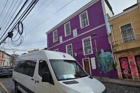 Santiago to Valparaiso Cruise Port: Private Transfer and Wine Tasting Santiago to Valparaiso Cruise Port: Private Transfer & Wine Tasting