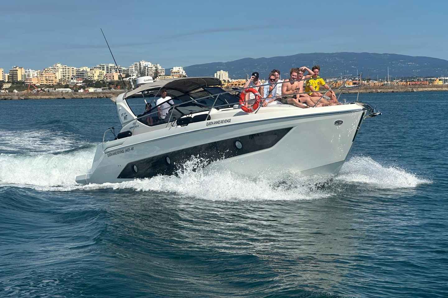 Cranchi Yacht Cruise to the Benagil Caves & Marinha Beach