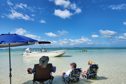 Lower Florida Keys: Private Boat Tour with Local Captain Lower Florida Keys: Private Four-Hour Sandbar Charter