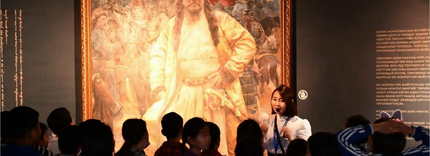 Oulan-Bator : visite privée du musée Chinggis Khaan