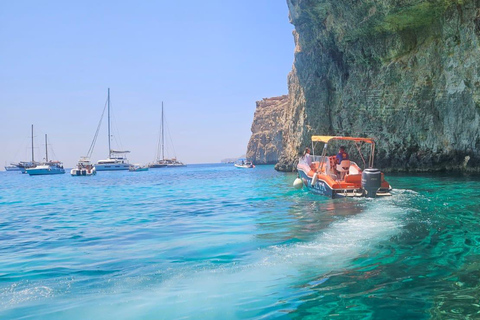 Location de bateaux pour le lagon bleu et l&#039;île de Comino