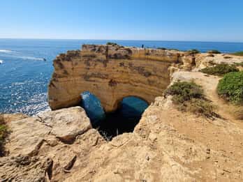 Fra Faro: Vandring i de 7 dalene, Benagil-grotten og snorkletur