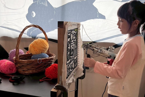 Pattaya: Rug Tufting Workshop at an Art Studio Café