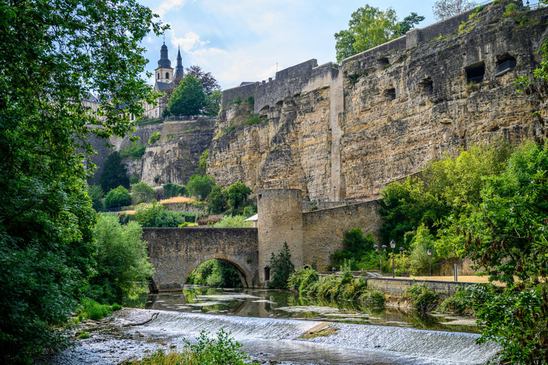 Au départ de Paris : Excursion d&#039;une journée dans la ville de Luxembourg avec guide privé