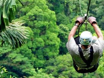 Las Terrenas : Adrenaline Zipline Adventure Tour in Samana