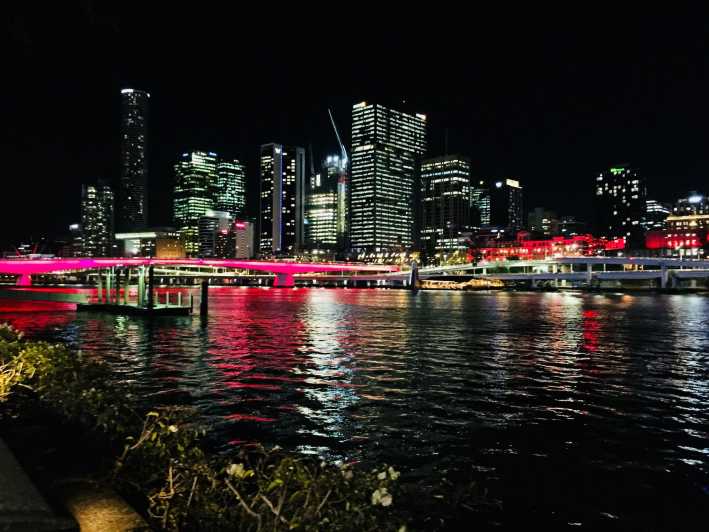 Brisbane: City Lights Dinner Cruise mit Buffet