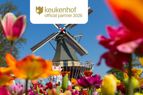 From Amsterdam: Keukenhof and Zaanse Schans Day Trip