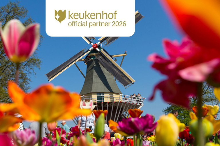 From Amsterdam: Keukenhof and Zaanse Schans Day Trip