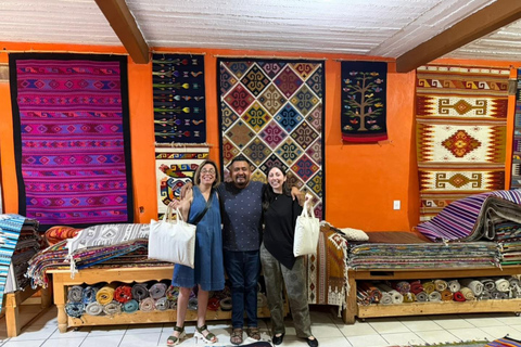 Mezcal and Traditions Route: Tree of Tule, Teotitlan Village, and Distillery Mezcal and Its Traditions Tour: Tree of Tule, Teotitlán, and Distillery