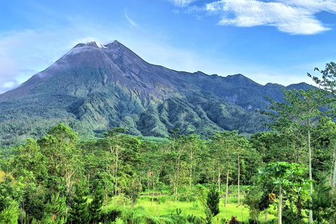 Yogyakarta: Borobudur beklimmen, Merapi vulkaan en Prambanan