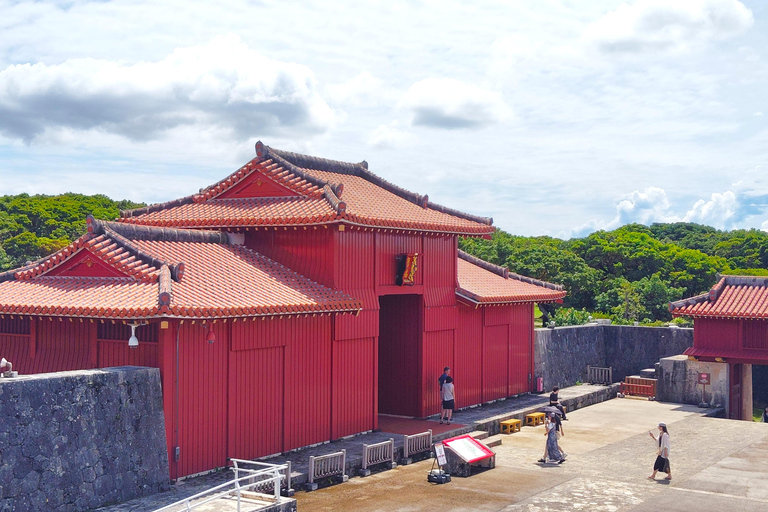 Naha: Shurijo Castle & Tamaudun Guided Walking Tour Morning visit