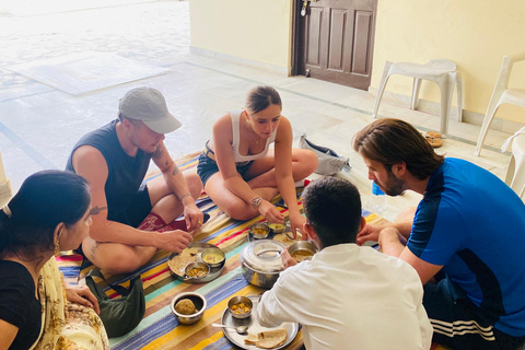 Royal Rajasthani Thali & Family Cooking Class in Udaipur