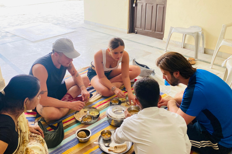 Royal Rajasthani Thali & Family Cooking Class in Udaipur