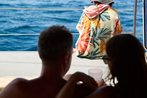 Ibiza: Formentera Sailing Catamaran with BBQ & Snorkeling