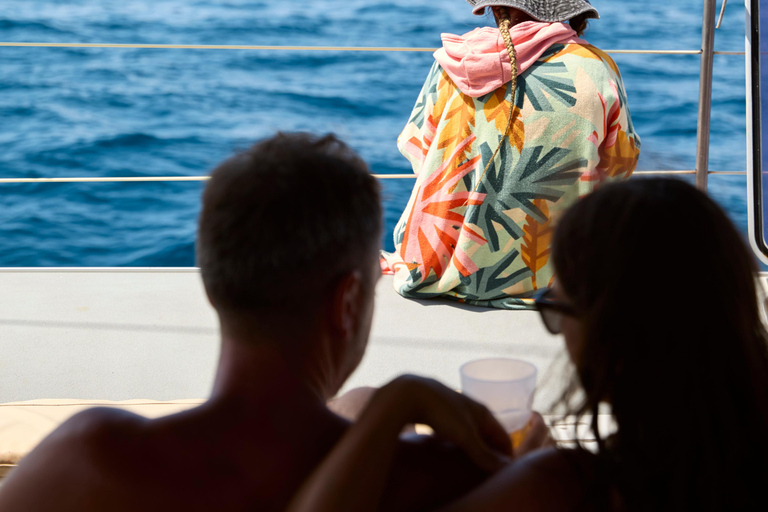 Ibiza: Formentera Sailing Catamaran with BBQ & Snorkeling