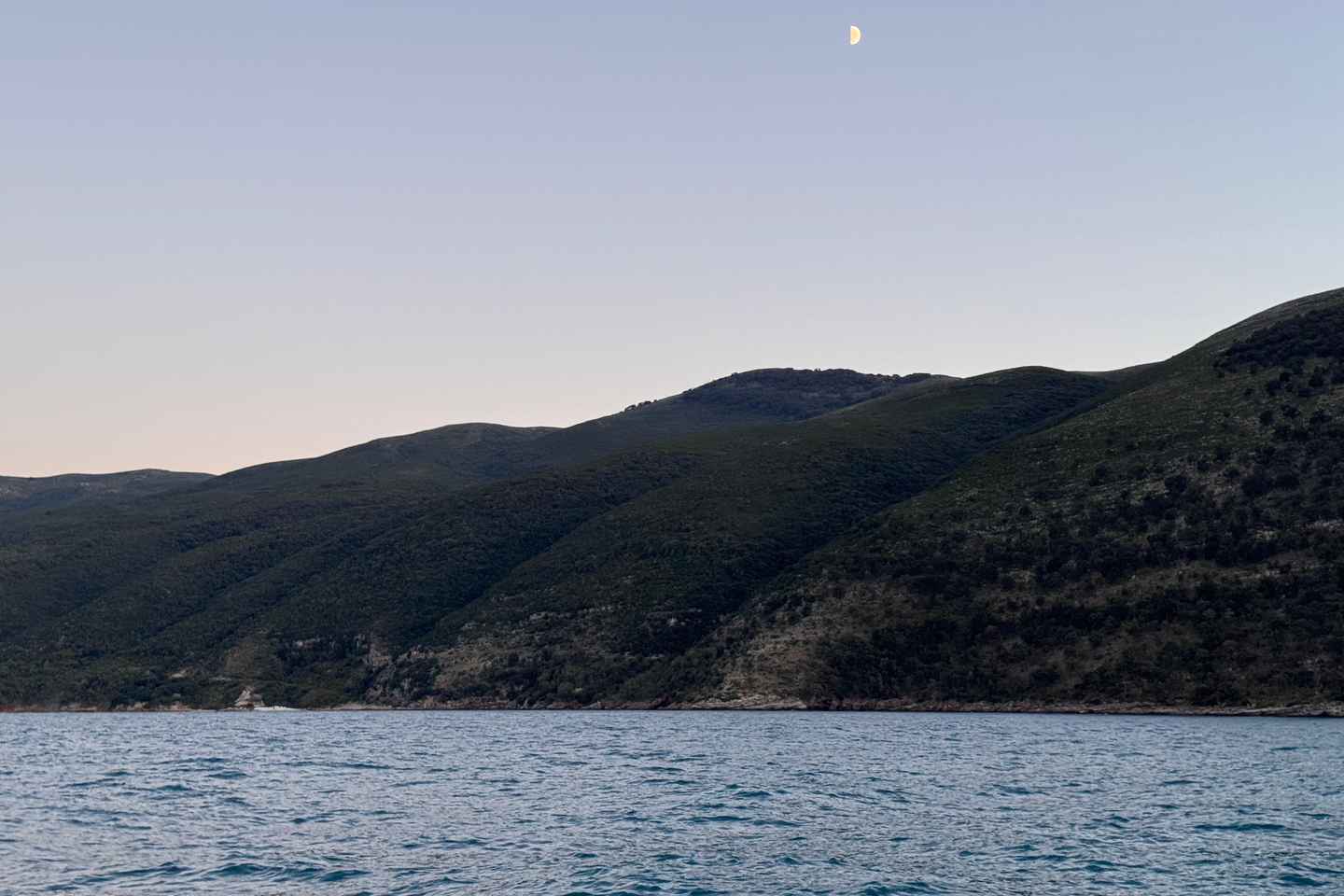 Vlore: Coastline City Sail at Night