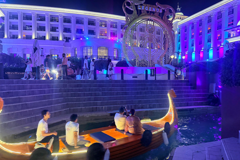 From Side: Land of Legends Night Show with Transfer
