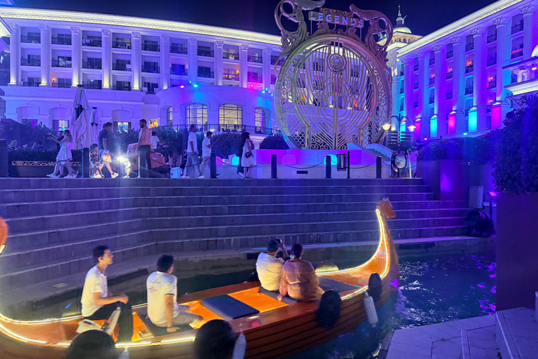 From Side: Land of Legends Night Show with Transfer