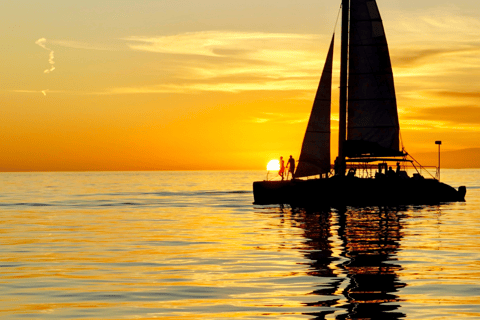 Vela al atardecer + Búsqueda de delfines