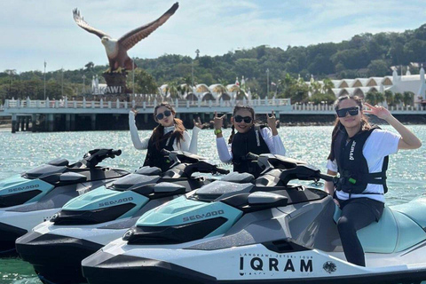 Langkawi Jetski-tour Dataran LangDubbele berijder