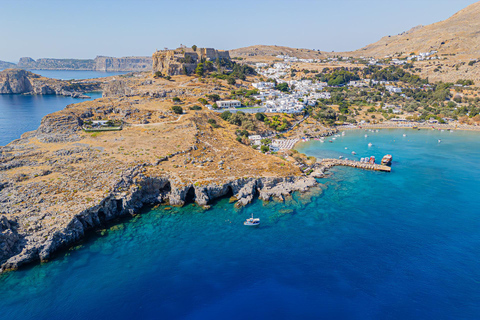 Sailing Lindos & Hidden Bays with Captain Vasilis