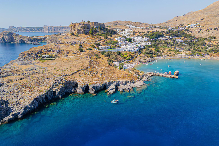 Sailing Lindos & Hidden Bays with Captain Vasilis
