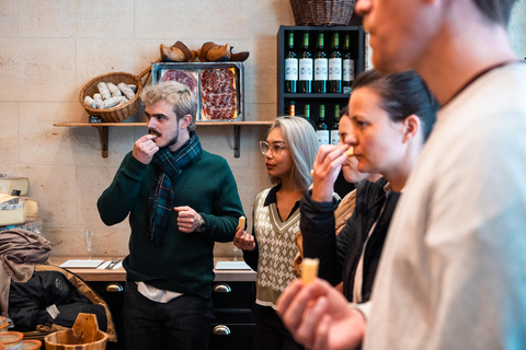 Bordeaux: Tour gastronomico con cena