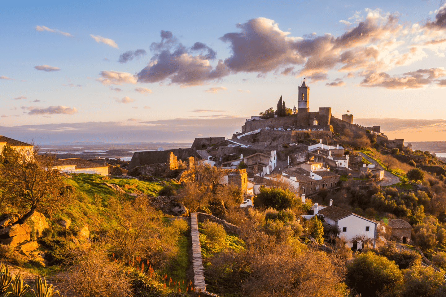 From Lisbon: Évora + Chapel of Bones + Monsaraz + Alentejo Wines