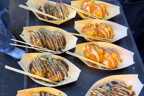 Osaka: Dotonbori Takoyaki Tour – Taste 5 & Become an Expert!
